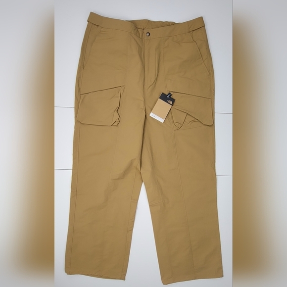 The North Face 78 Low-Fi Hi-Tek Relaxed Cargo Pants Brown Womens Size XLarge New - Picture 1 of 13